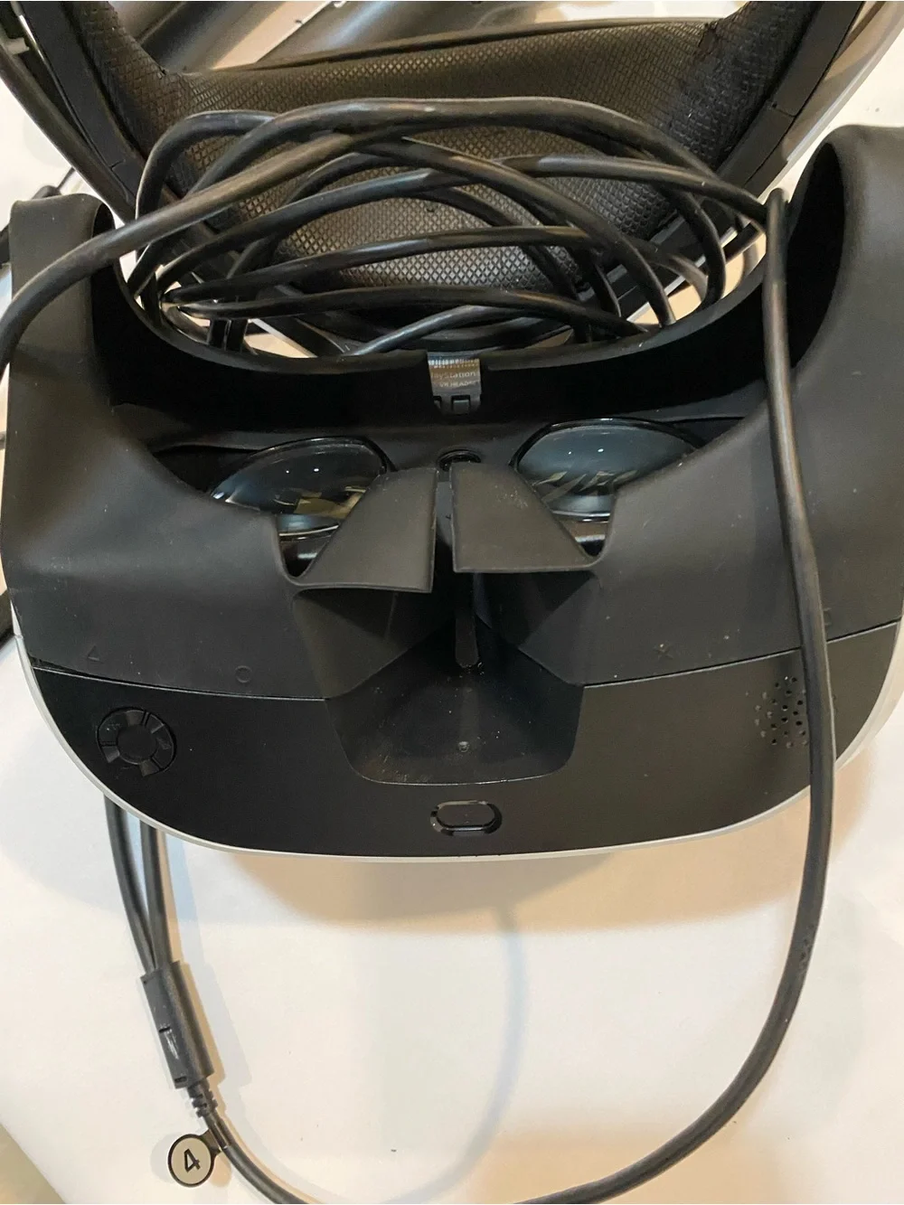 Sony PSVR Headset and Sense Controllers Bundle in White and Black